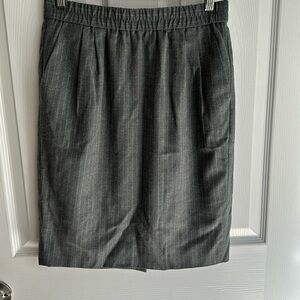 J. Crew wool pencil skirt size 2